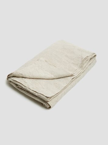 Linen Tablecloth - Oatmeal