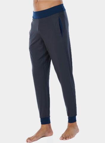 Mens Nattwell® Sleep Tech Cuff Trousers - Deep Grey