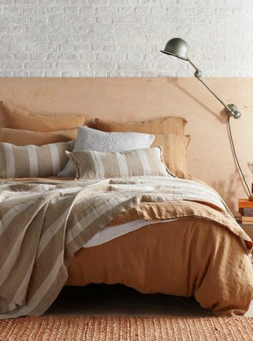 100% Linen Bed Linen - Cumin