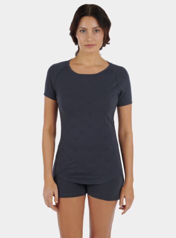 Women's Nattwell® Sleep Tech T-Shirt - Deep Grey