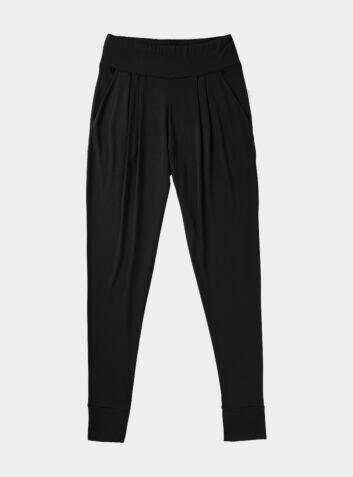 Downtime Lounge Bamboo Trousers - Black