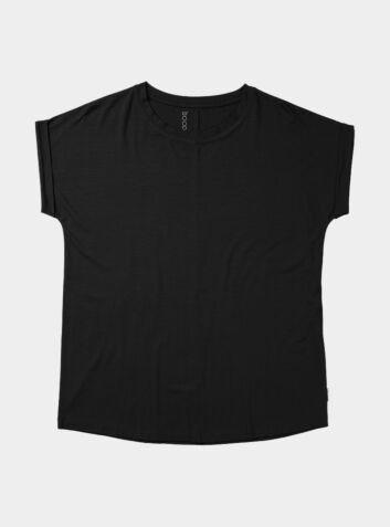 Downtime Lounge Bamboo Top  - Black