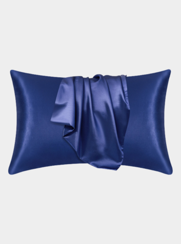 Mulberry Silk Queen Pillowcase - Blue