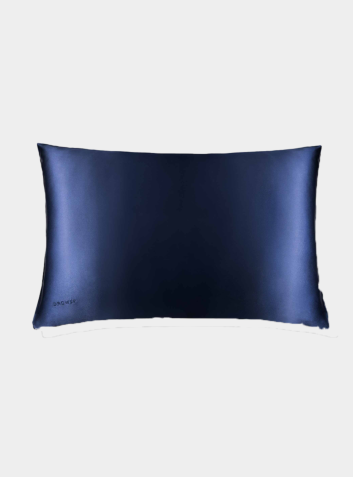 Silk Pillowcase - Midnight Blue