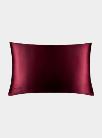 La Vie en Rouge Silk Pillowcase