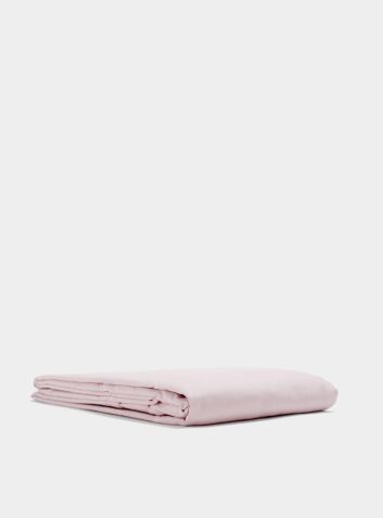 300 Thread Count Egyptian Cotton Percale Duvet Cover - Blush