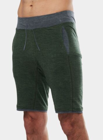 Mens Nattwarm® Sleep Tech Shorts - Pine Green