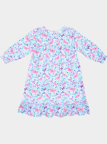 Children's Cotton Pyjama Short Set - Flutterby Butterfly