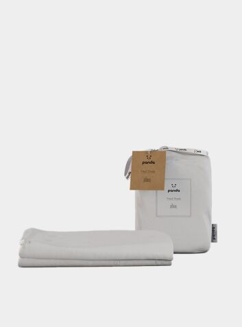 Kids Bamboo Fitted Sheet (2-Pack) - Pure White