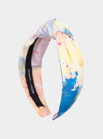 Cotton Silk Headband - Flow Multi Coloured