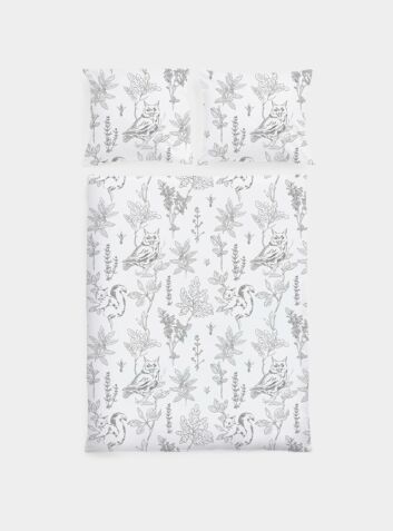 Cotton Sateen Duvet Set - In the Forest