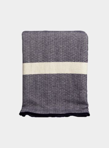 Snuggle Up Cotton Blanket - Navy