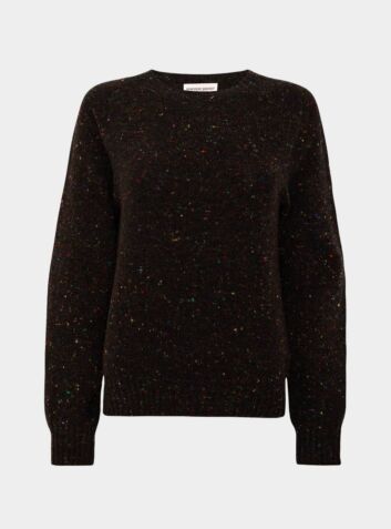 Maud Lambswool Cashmere Sweater Black