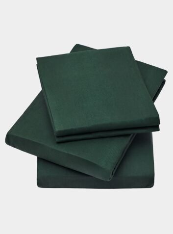 600 Thread Count Egyptian Cotton Fitted Sheet - Green