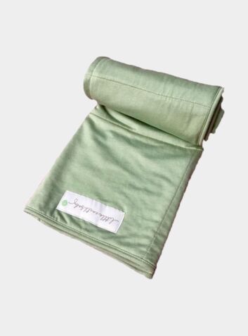 Bamboo Baby Blanket - Emerald Green