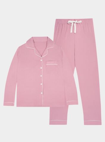 Isla Bamboo Pyjama in Rose Pink