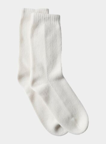 Cashmere Socks - Ivory
