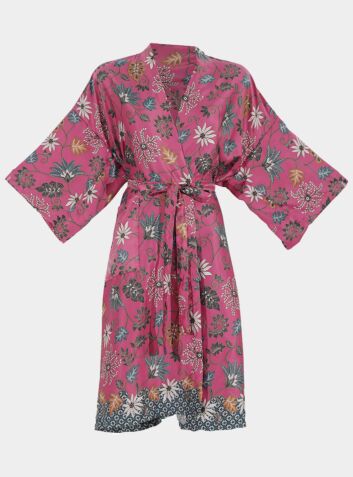 Kimono Robe in Pink