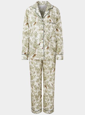 Women's Organic Cotton Pyjama Trouser Set - La Selva