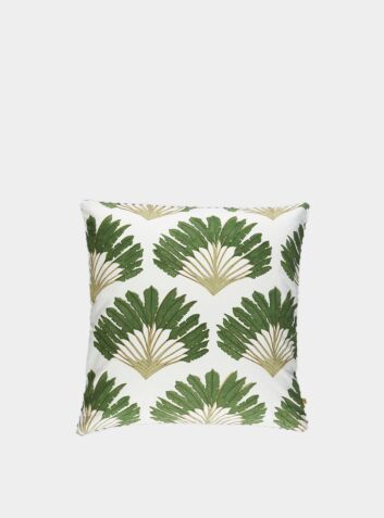 Nicobar Cushion Cover - All Over Palm
