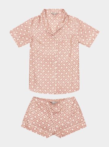 Mulberry Silk Pyjama Shorts - Leh Blush