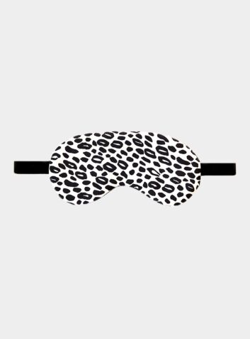 Silk Sleep Mask - Leopard Dots