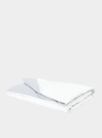 Tencel Reversible Duvet Cover - Light Grey