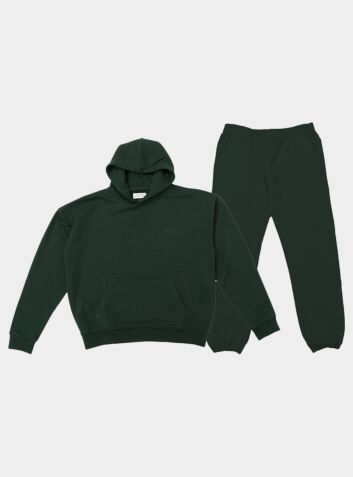 Green Cotton Loungewear - Set/Separate