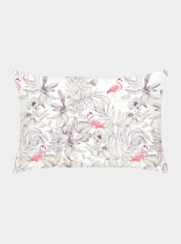 Silk Pillowcase 25 Momme - Flamingos