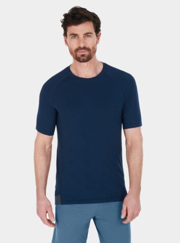 Mens Nattwell® Sleep Tech T-Shirt - Midnight Blue