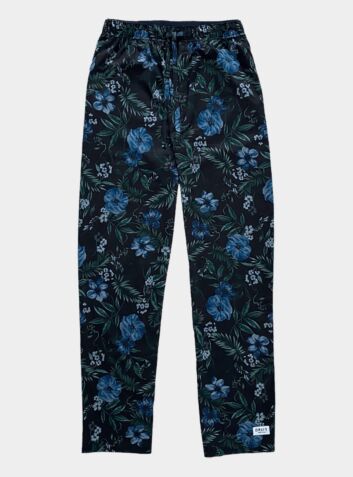 Mens Cotton Pyjama Trousers - Midsummer Bloom