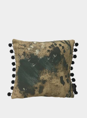 Mini Linen Cushion - Abstract No 3