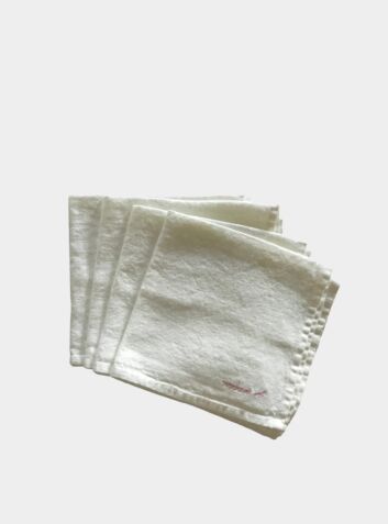 Linen Square Napkin (Set of 4) - White