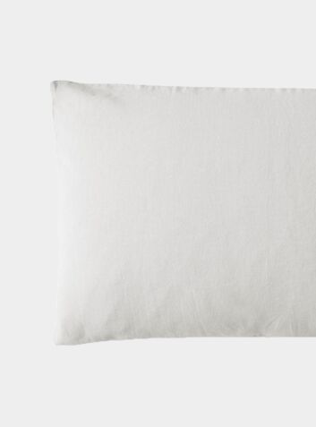 Linen Housewife Pillowcase - Picardie Ecru