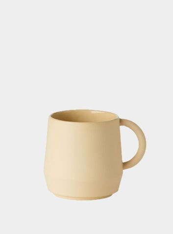 Unison Ceramic Cup (Set of 4) - Yellow
