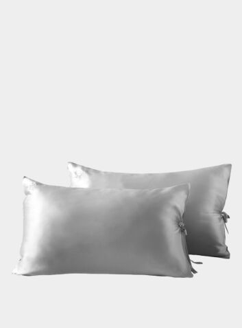 Classic Silk Pillowcase - Grey