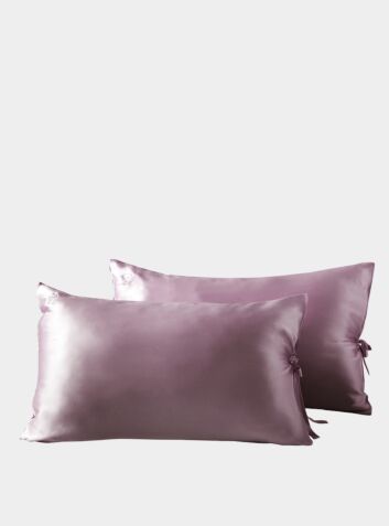 Classic Silk Pillowcase - Purple