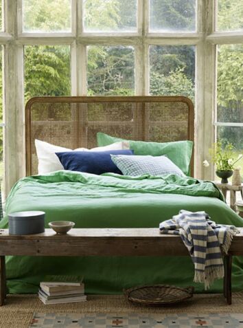 Linen Bedtime Bundle - Ocean Green