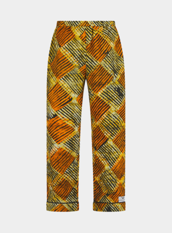 Men's Tie & Dye Cotton Pyjama Trousers
