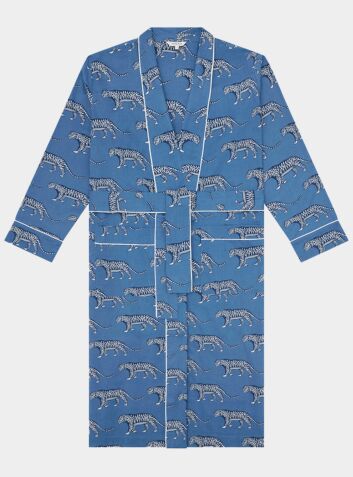 Lovely Leopards Organic Cotton Robe