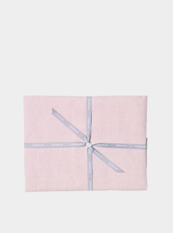 Stonewashed Linen Pillowcases (Pair) – Pale Pink