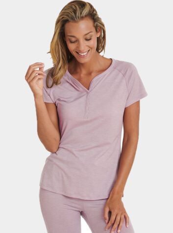 Women's Nattwarm® Sleep Tech T-shirt - Pink