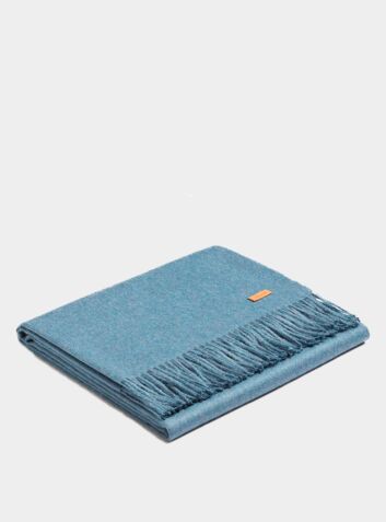 Plaid Exclusive Blanket - Aqua Blue