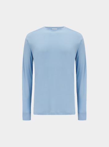 Lightweight Long Sleeve T-Shirt - Powder Blue
