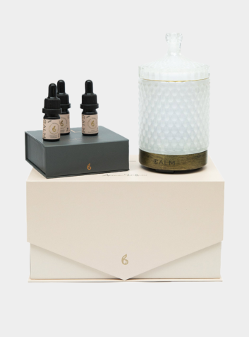 Aroma Diffuser With Our Immunity Boost Organic Pure Essential Oil Set