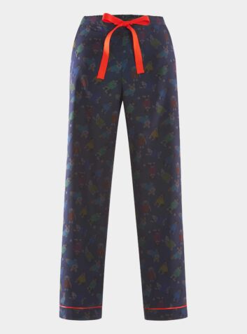 Women's Cotton Pyjama Trousers - Rascal Dog
