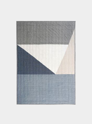 Quilted Cotton Throw - Kōnam