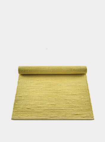Cotton Rug - Raincoat Yellow