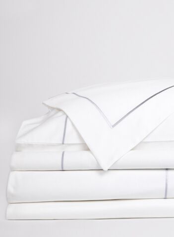Regale Oxford Organic Cotton Pillowcases - Grey