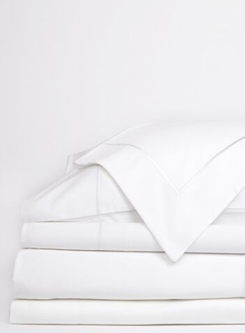 Regale Organic Cotton Duvet Cover - White